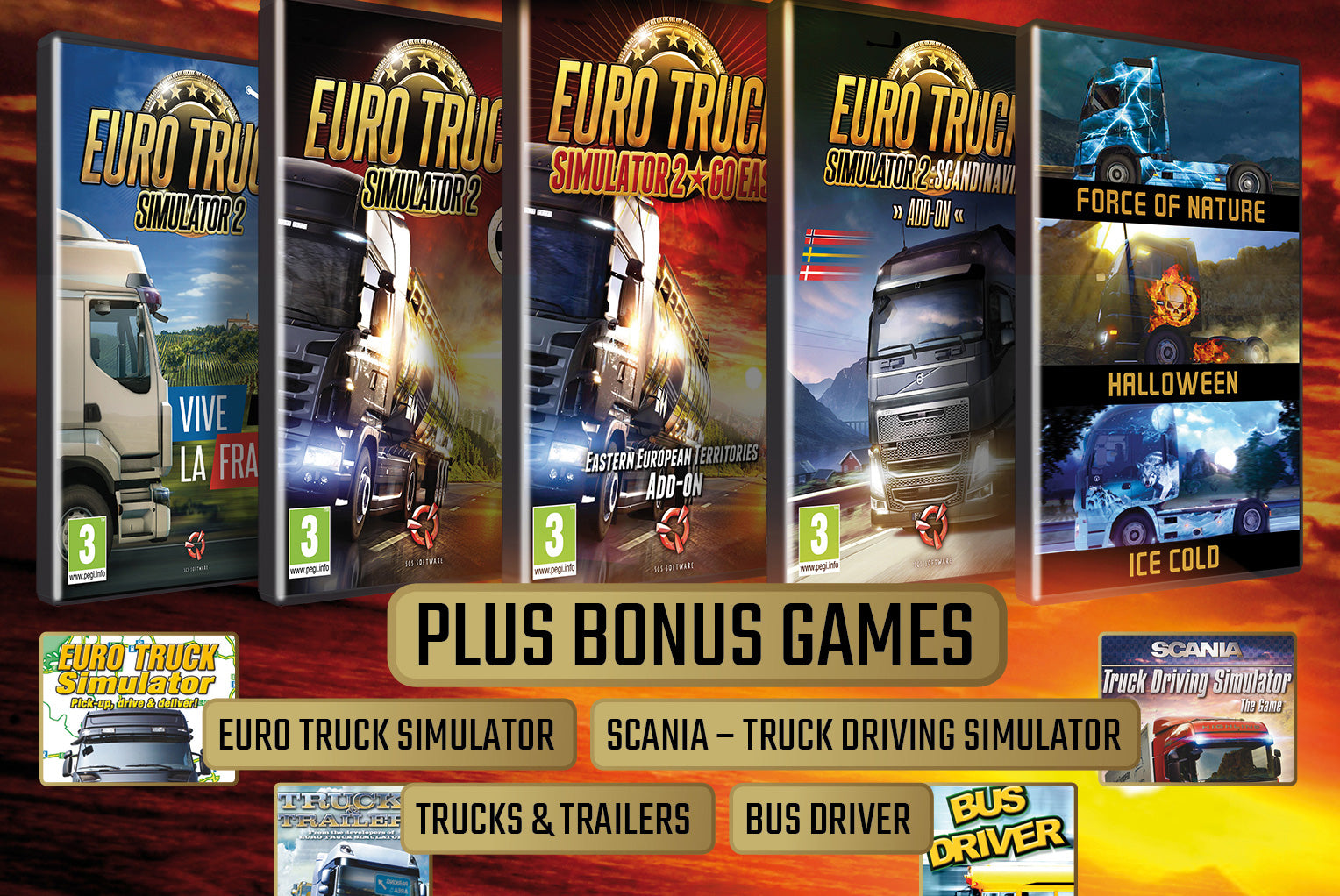 Buy Euro Truck Simulator 2 - Platinum Edition Cheap CD Key