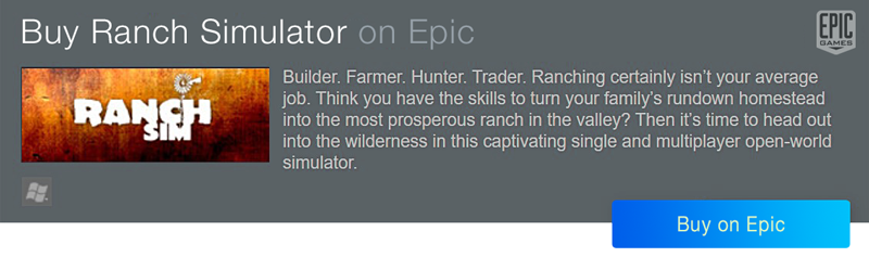 Ranch Simulator | Download and Buy Today - Epic Games Store