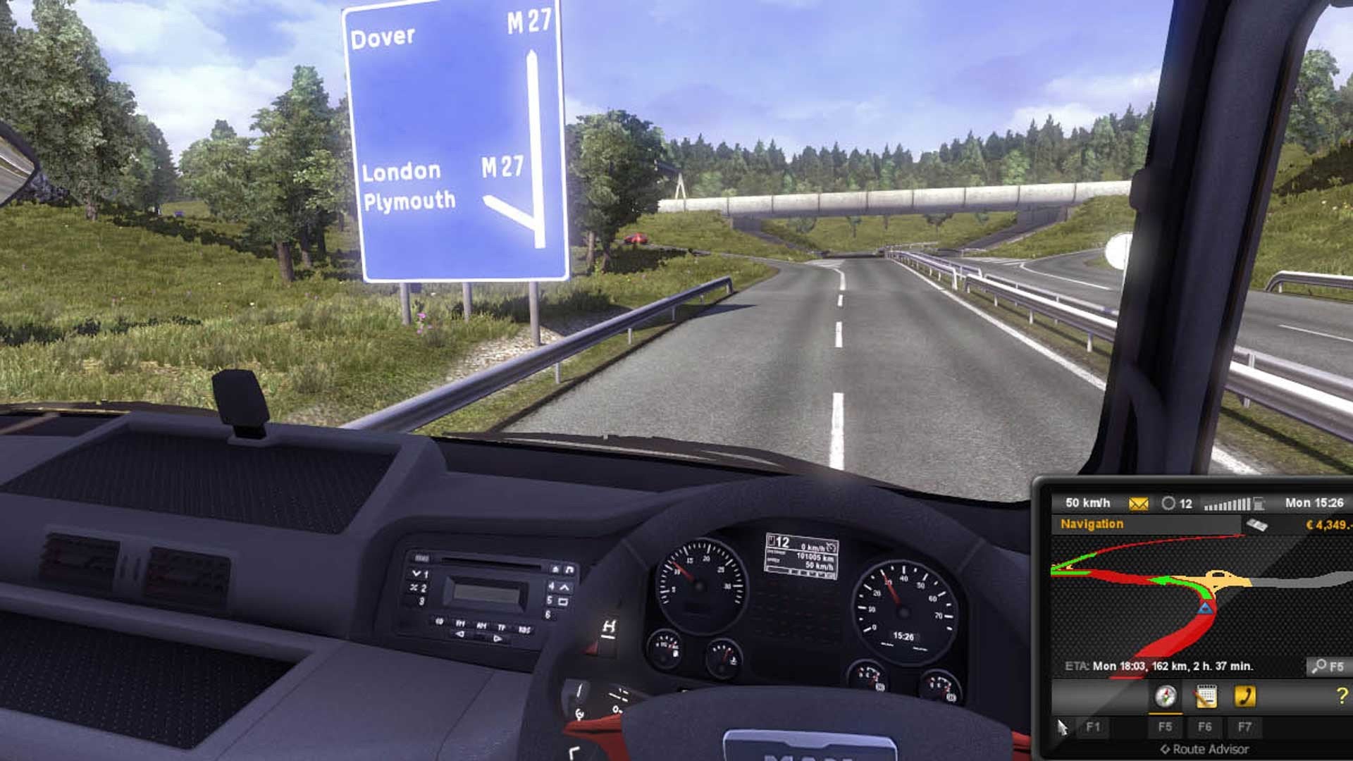 euro truck simulator car