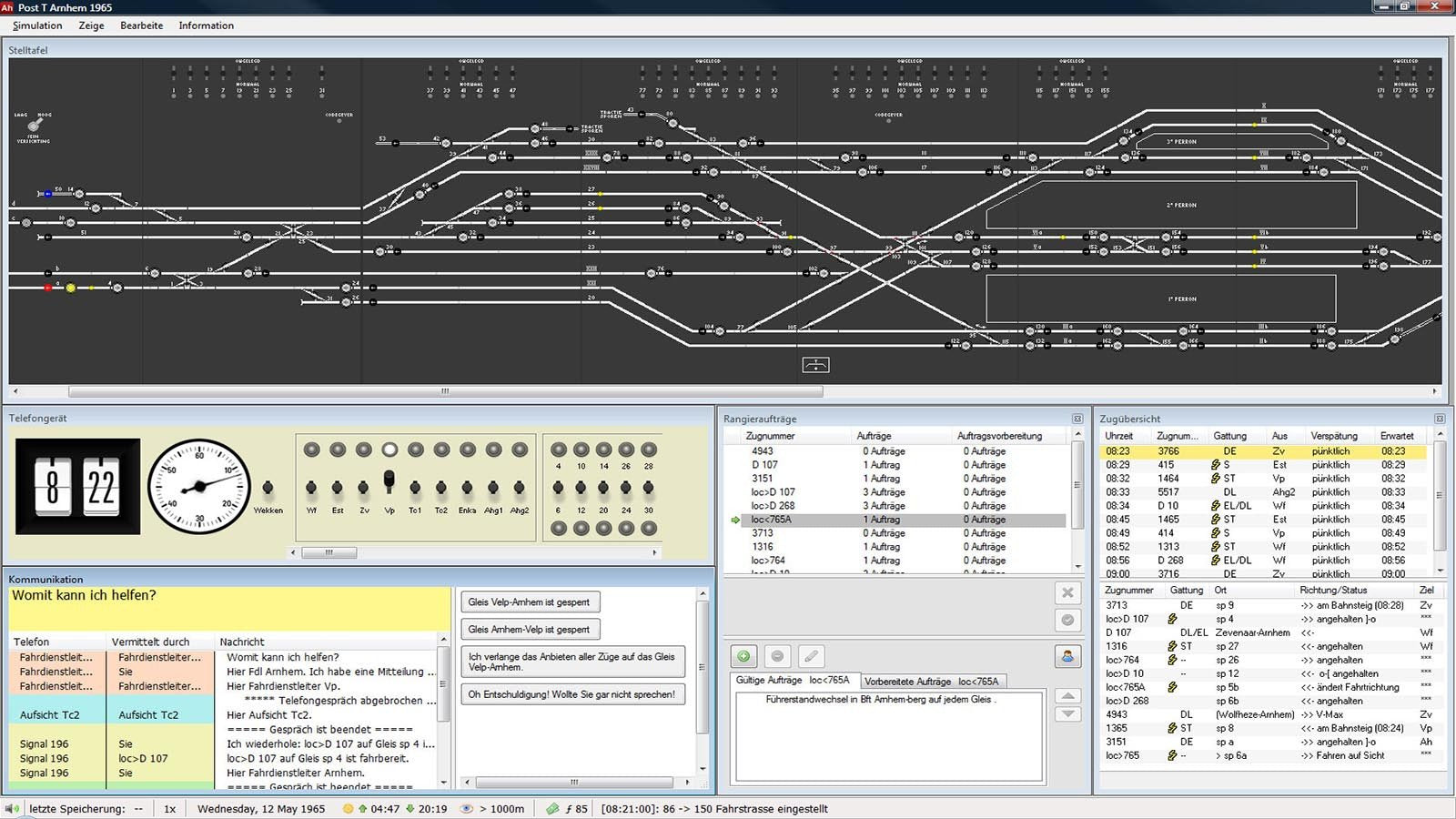 how train traffic control works