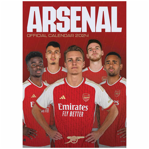 Arsenal FC 2024 kalender thumbnail