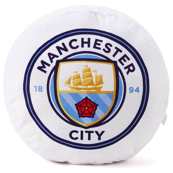 Billede af Manchester City Rund logo pude