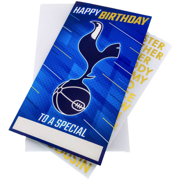 Billede af Tottenham Hotspur Personligt fødselsdagskort