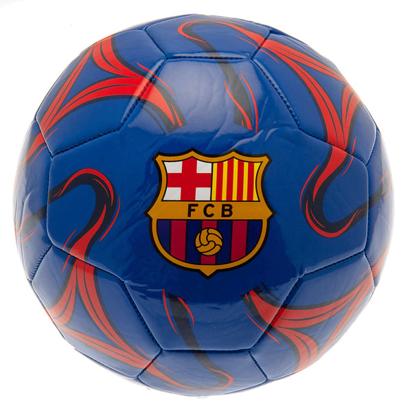 FC Barcelona Fodbold Blå - Størrelse 5 thumbnail