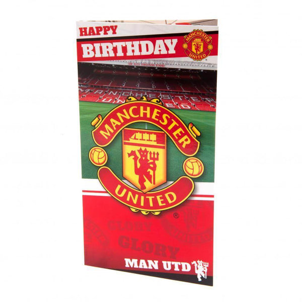 Manchester United FC Fødselsdagskort thumbnail