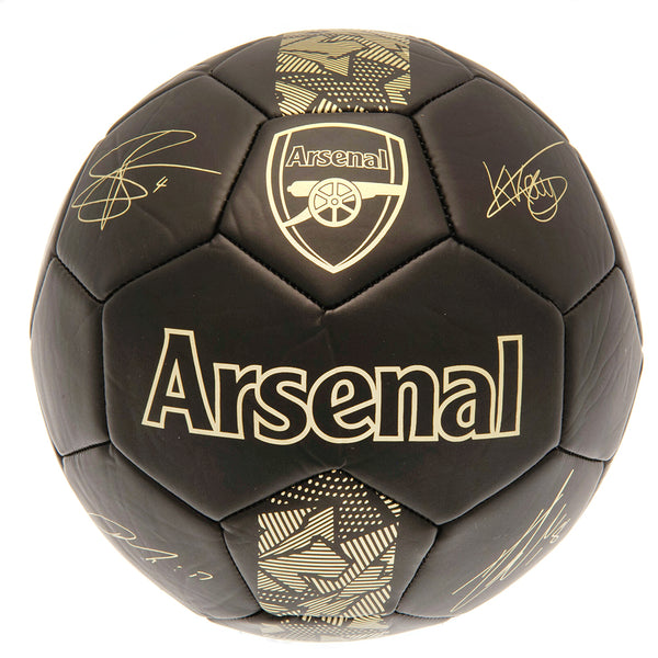 Arsenal FC Fodbold str. 5 - Sort/guld thumbnail