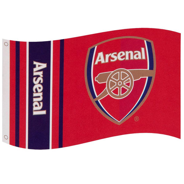 Se Arsenal FC Flag hos Fodboldgaver.dk