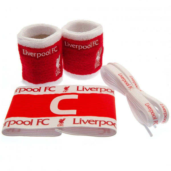 Se Liverpool FC Accessories sæt hos Fodboldgaver.dk