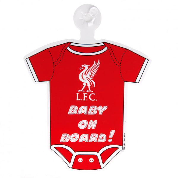 Se Liverpool FC Baby On Board skilt hos Fodboldgaver.dk