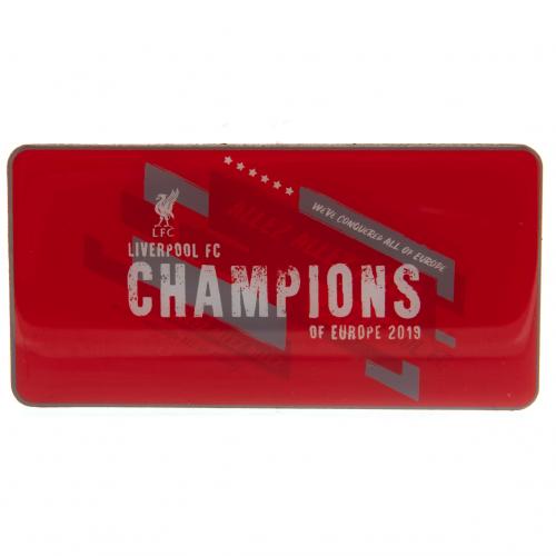 Billede af Liverpool FC Champions Of Europe køleskabsmagnet