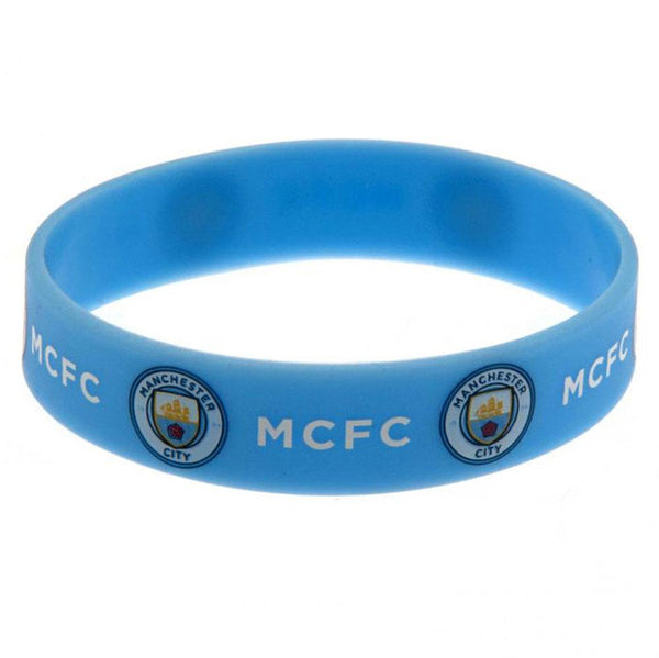 Billede af Manchester City FC Silicone armbånd