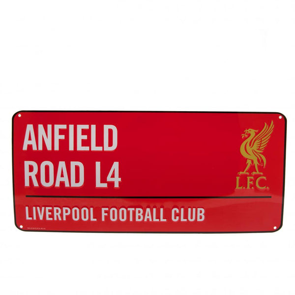 Billede af Liverpool FC Anfield road metalskilt