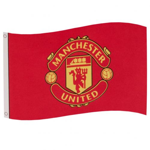 Manchester United Logo flag - 152cm x 91cm