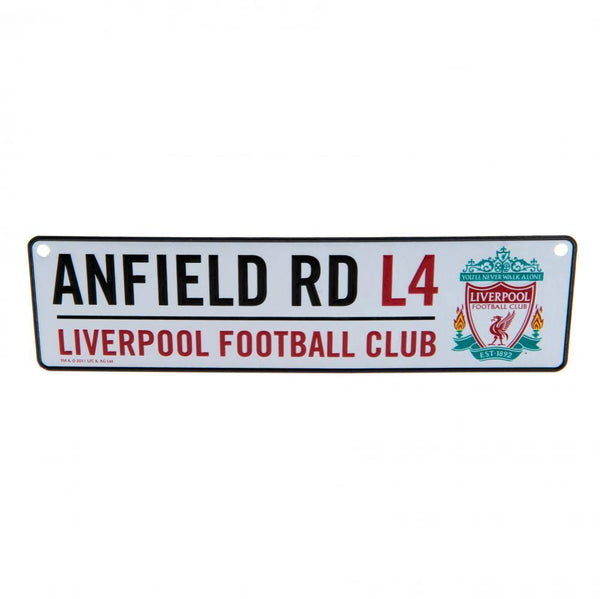 Billede af Liverpool FC Vindue skilt - 26 cm x 7 cm