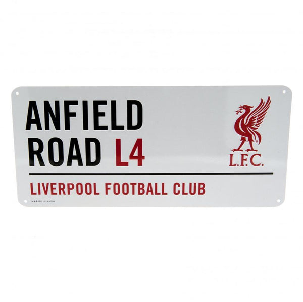 Billede af Liverpool FC Anfield Road metal skilt