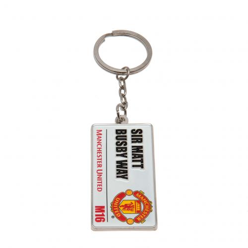 Manchester United Nøglering - 55mm x 25mm