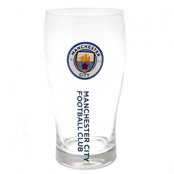 Billede af Manchester City FC Glas - 15.5 cm