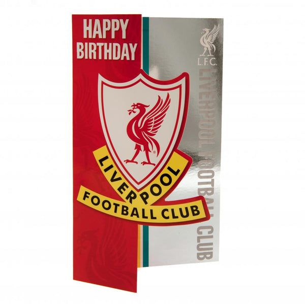 Se Liverpool FC Fødselsdagskort hos Fodboldgaver.dk