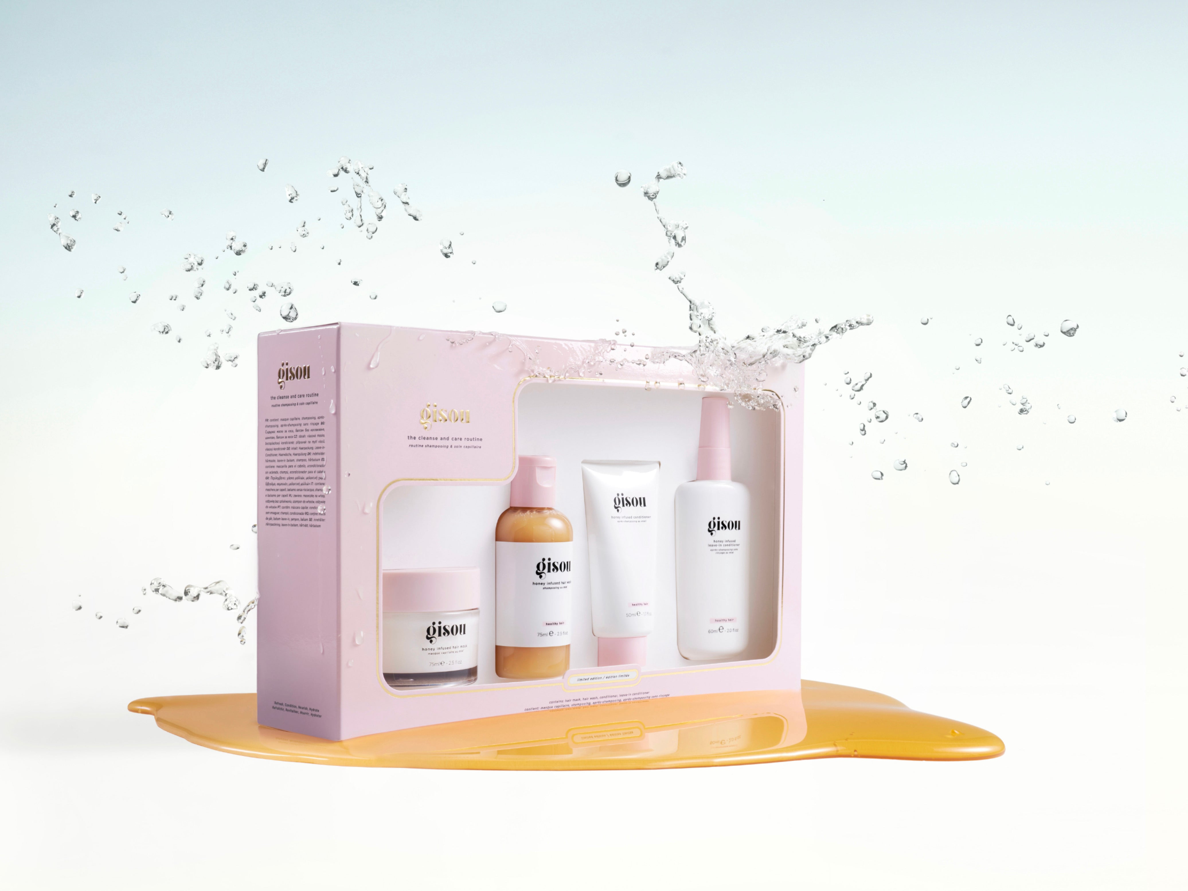 Coffret Gisou Cleanse & Care avec coffret