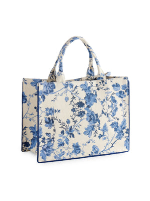 Fiorella Tote Blue - Ally Sue Boutique