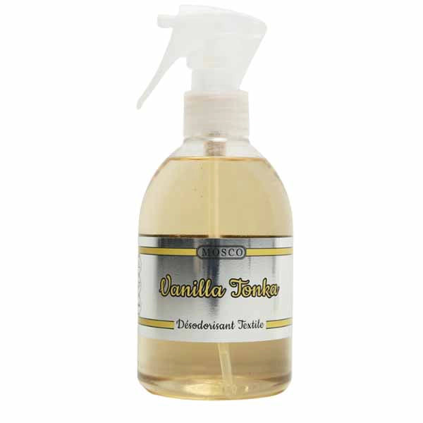 Spray textile Vanilla Tonka 250ml – Mosco Paris – Bio Douce