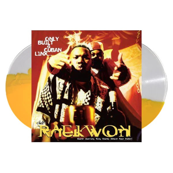 Raekwon - Only Built 4 Cuban Linx 2LP (Limited Edition Clear & Yellow Split Vinyl)