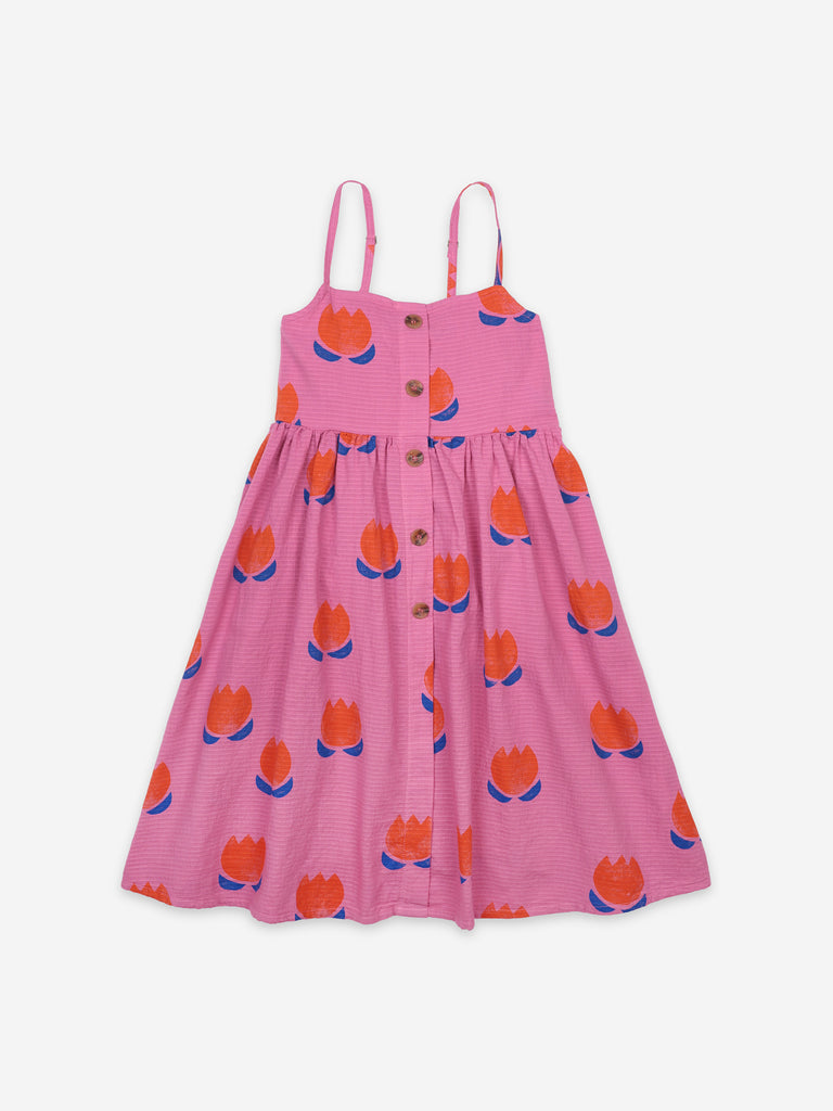 HeyJune Shop 🌿 Bobo Choses Sommerkleid mit Blumenprint in pink