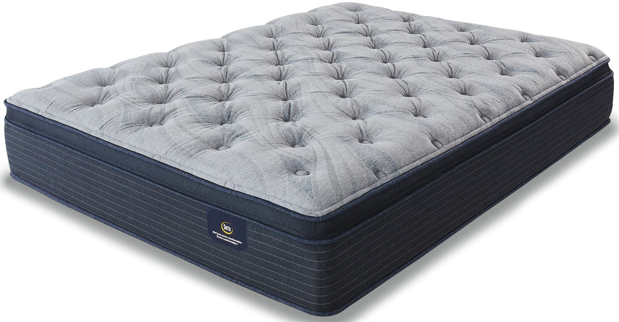 silver top amelia plush pillow top mattress