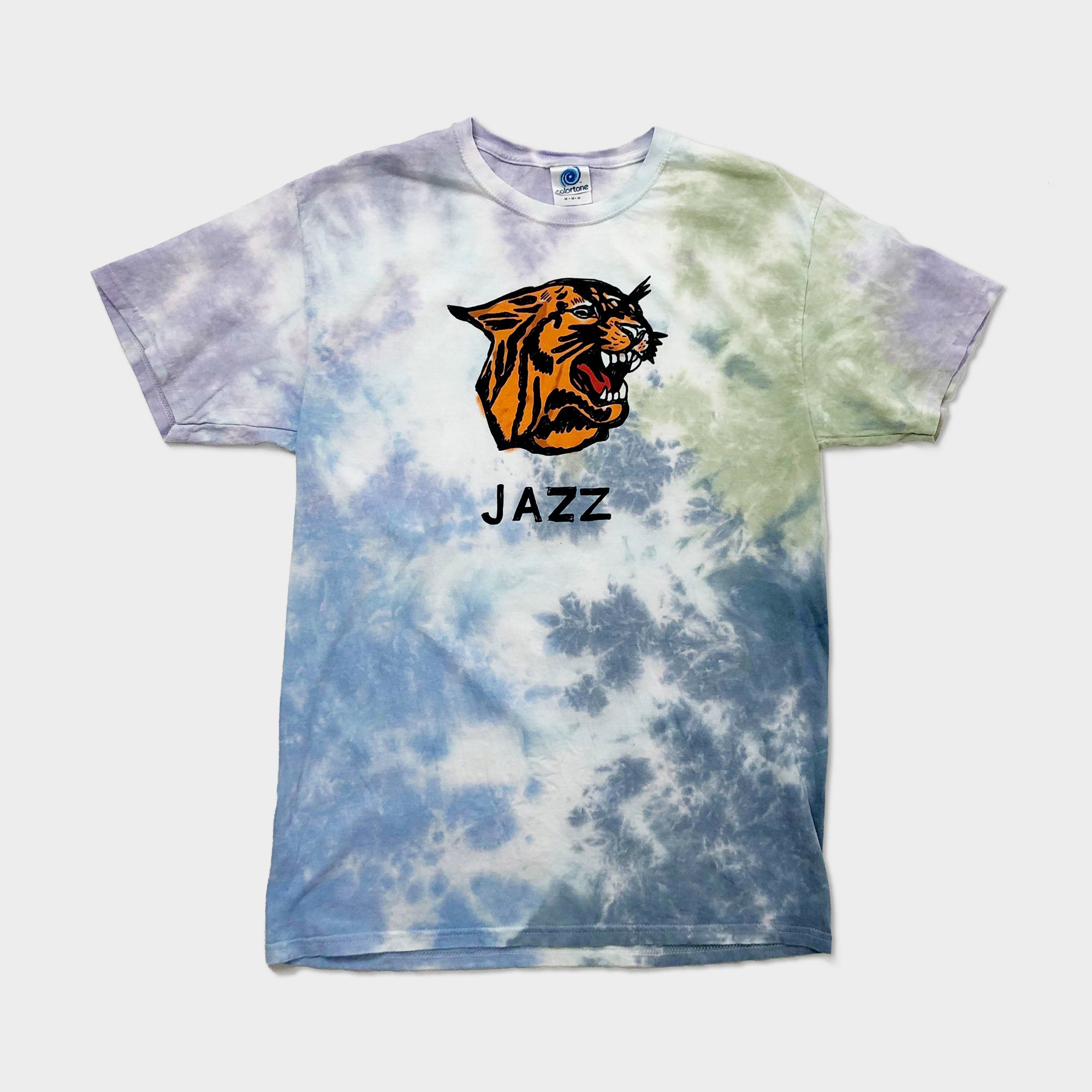 Jazz Cat T-Shirt   Multi Tie Dye