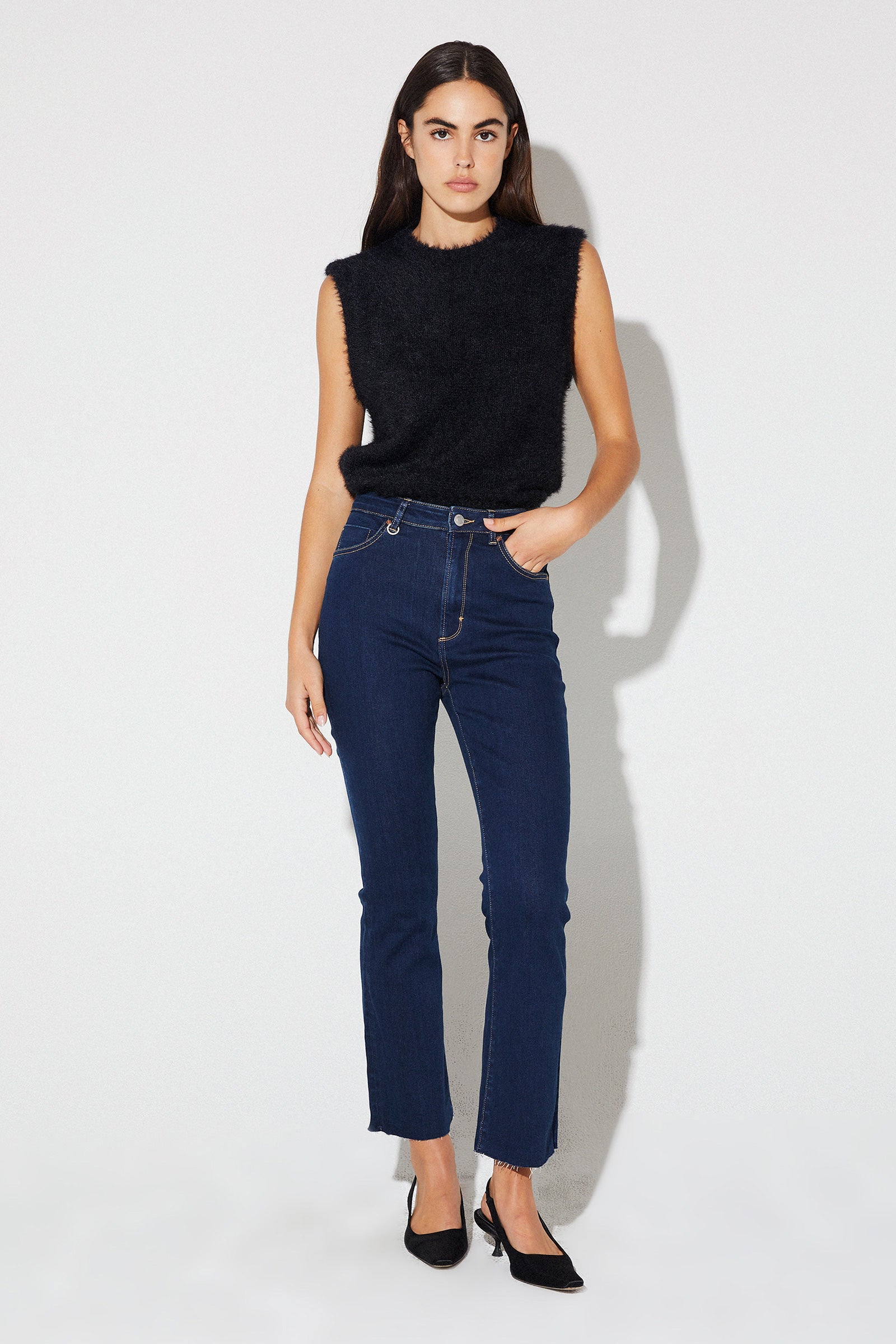 Twiggy Crop Premium Stretch - Venice