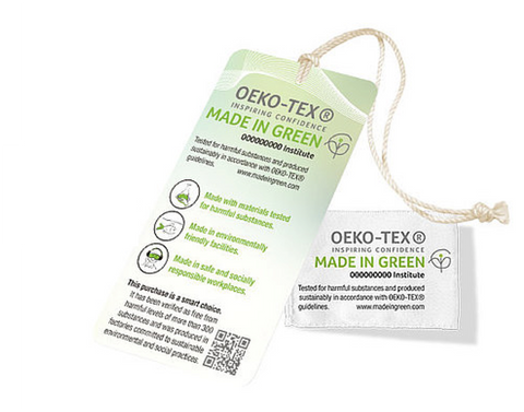 MADE IN GREEN by OEKO-TEX®, Our fabrics are OEKO-TEX® certified, what does  it mean? MADE IN GREEN by OEKO-TEX® is an independent textile label for  highlighting consumer products