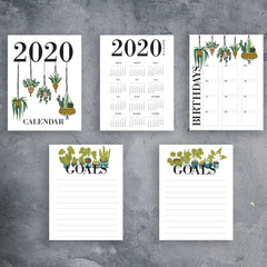 succulent calendar