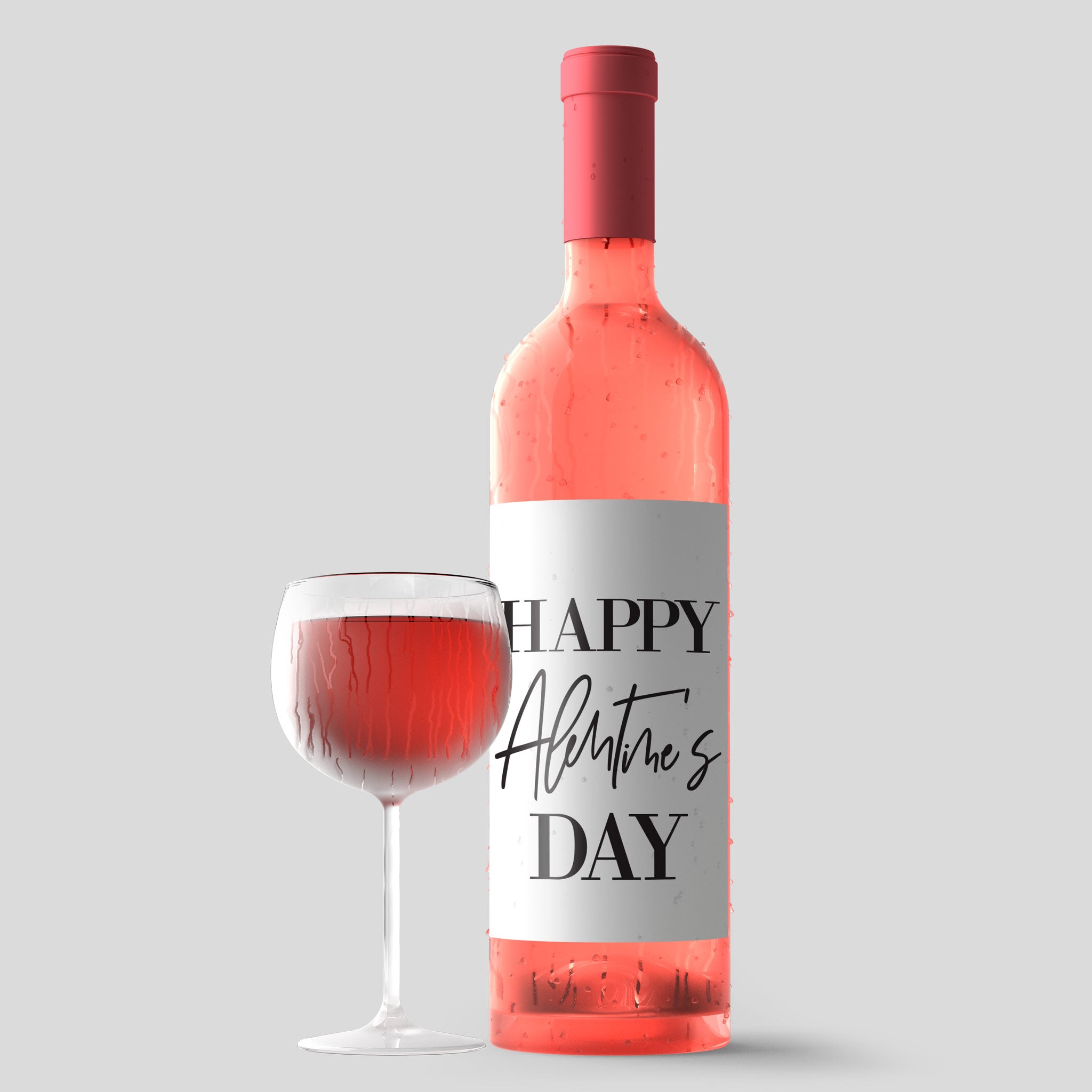 Naughty Valentine's Day Wine Label + Card I'll Give You