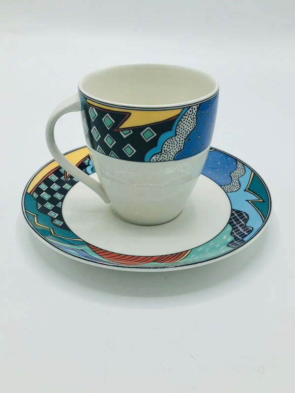 Cupola Espresso Cup & Saucer by Katja Marzahn & Mario Bellini for  Rosenthal, 1970s, Set of 2 for sale at Pamono