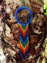 Load image into Gallery viewer, Blue Rainbow Dreamcatcher
