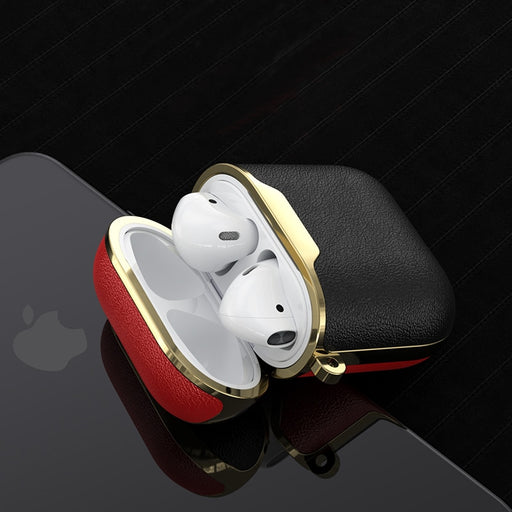 Louis Vuitton Airpods Case 1 & 2, Luxury Leather Shockproof Airpod 2 C –  WoWEarphone