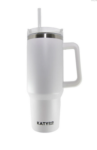 40oz Katydid Tumbler White