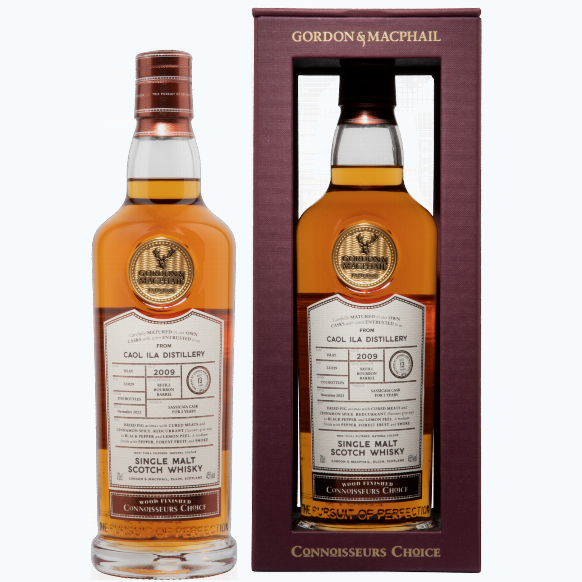 Image of Gordon & Macphail CC Sassicaia Finish 2022 13 J. - 70cl