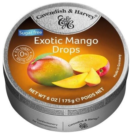 Image of Exotic Mango Drops zuckerfrei - 175g