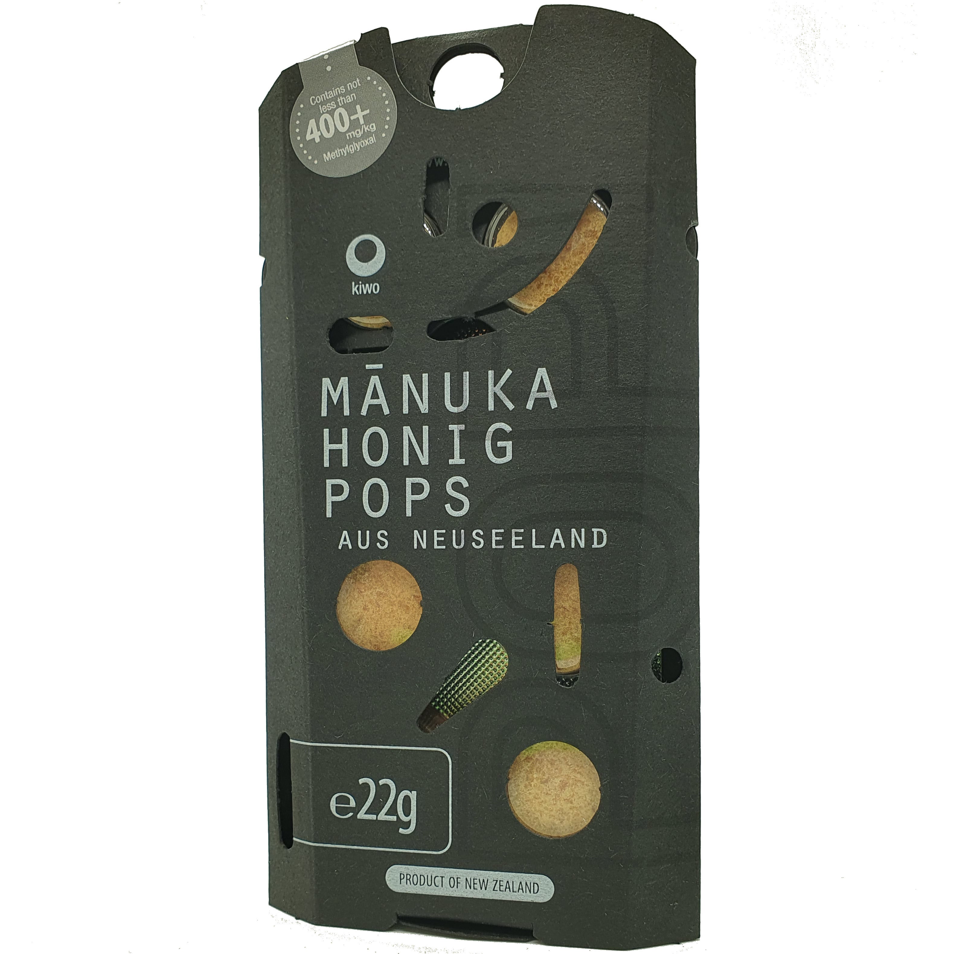 Image of Manuka Honig Pops MG400+ - 22g