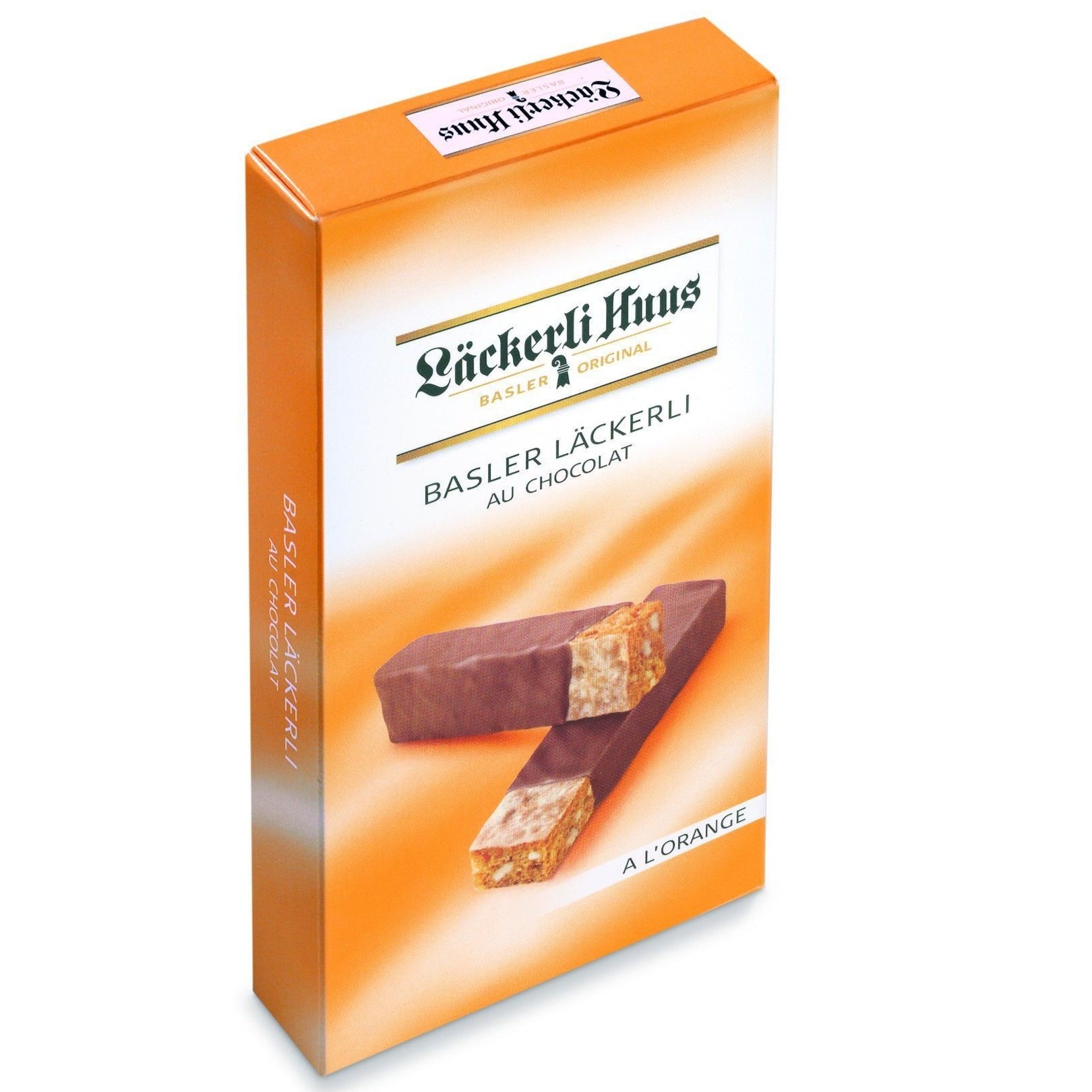 Image of Basler Läckerli au chocolat à l' orange - 160g