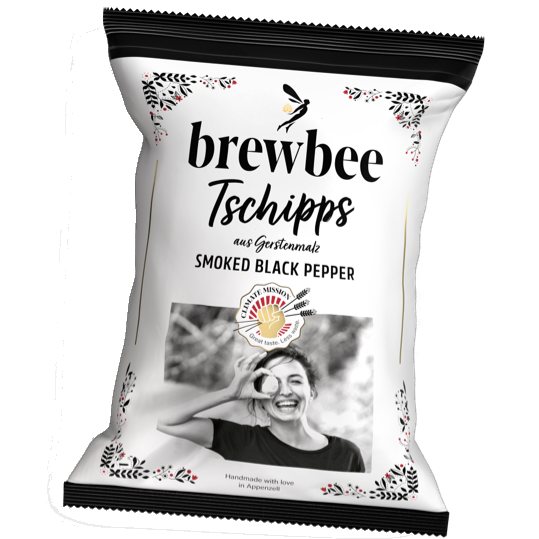 Image of Smoked black Pepper Tschipps - 30g