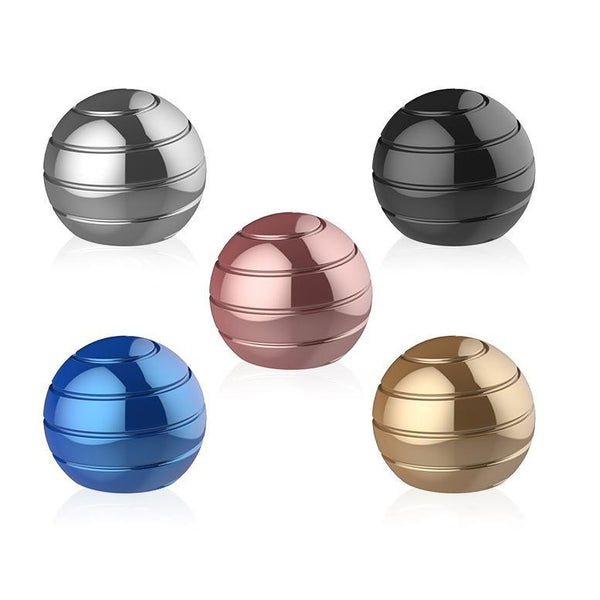 Kinetic Spinning Desk Toy Ball Metal Stress Ball For Adults