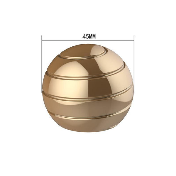 Kinetic Spinning Desk Toy Ball Metal Stress Ball For Adults