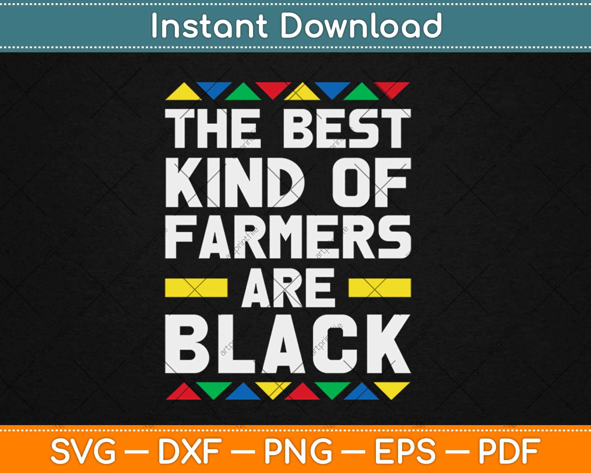 Download African American Best Farmers Are Black Pride Svg Png Design Digital Cut File Artprintfile