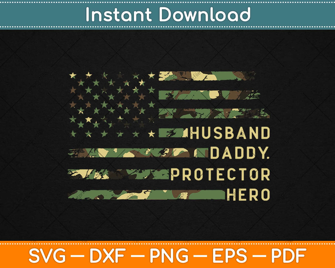 American Como Flag Husband Daddy Protector Hero Fathers ...