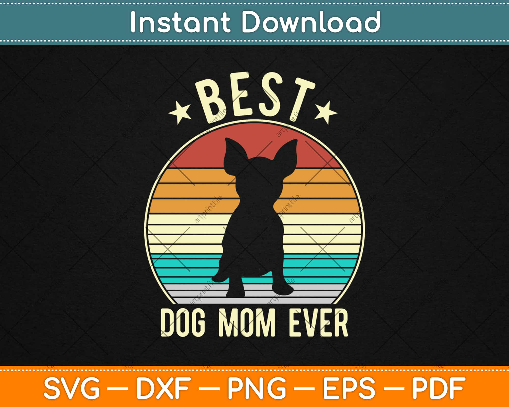 Download Best Dog Mom Ever Bichon Frise Mother S Day Svg Png Dxg Digital Cutting File Artprintfile