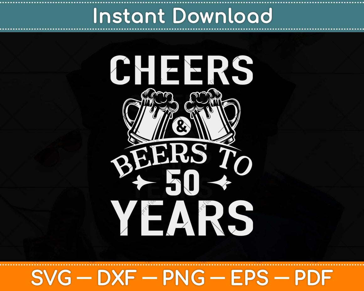 Cheers And Beers To My 30 Years SVG