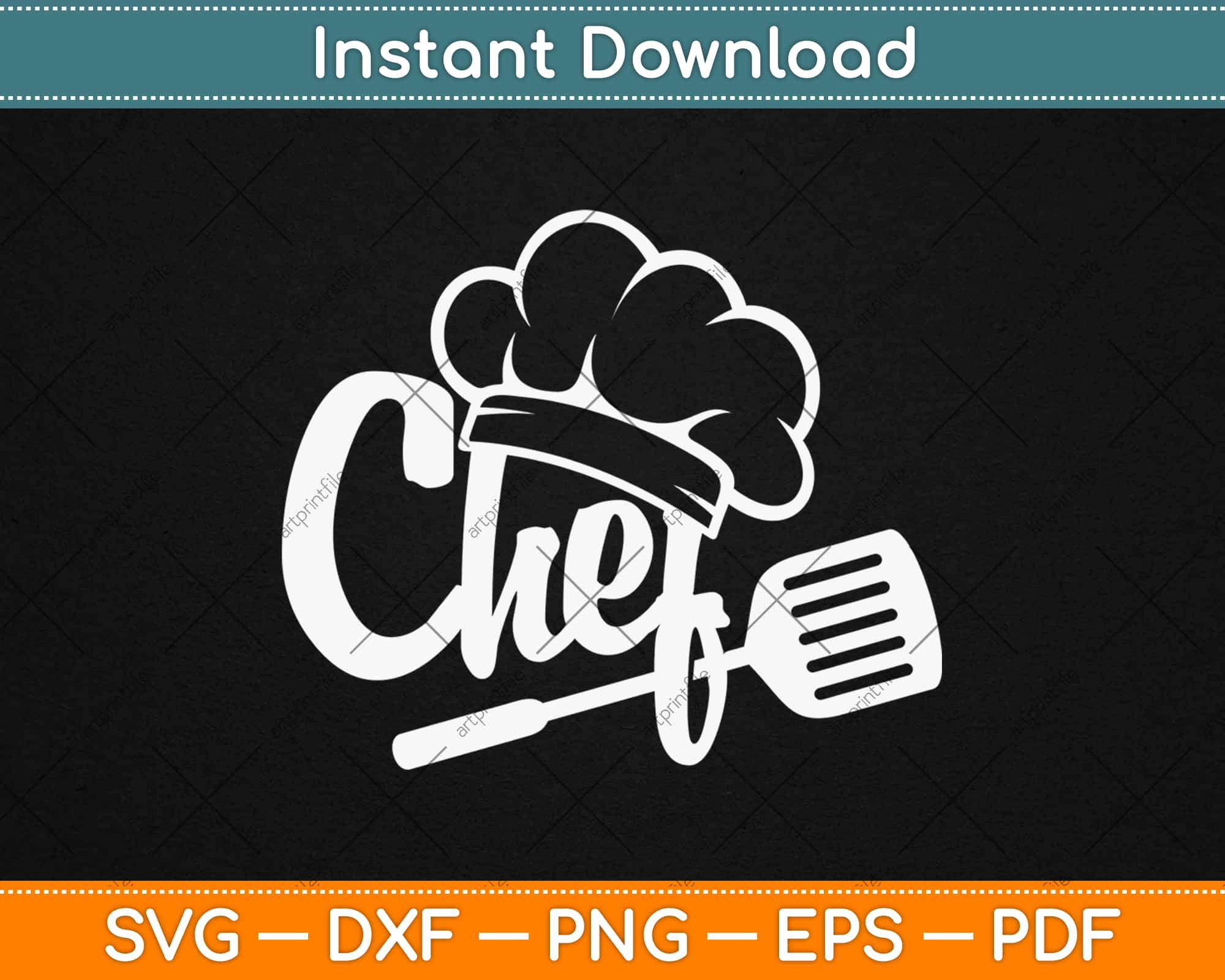 Chef Dad Funny Father S Day Free Svg Png Dxf Digital Cutting File Instant Download Artprintfile