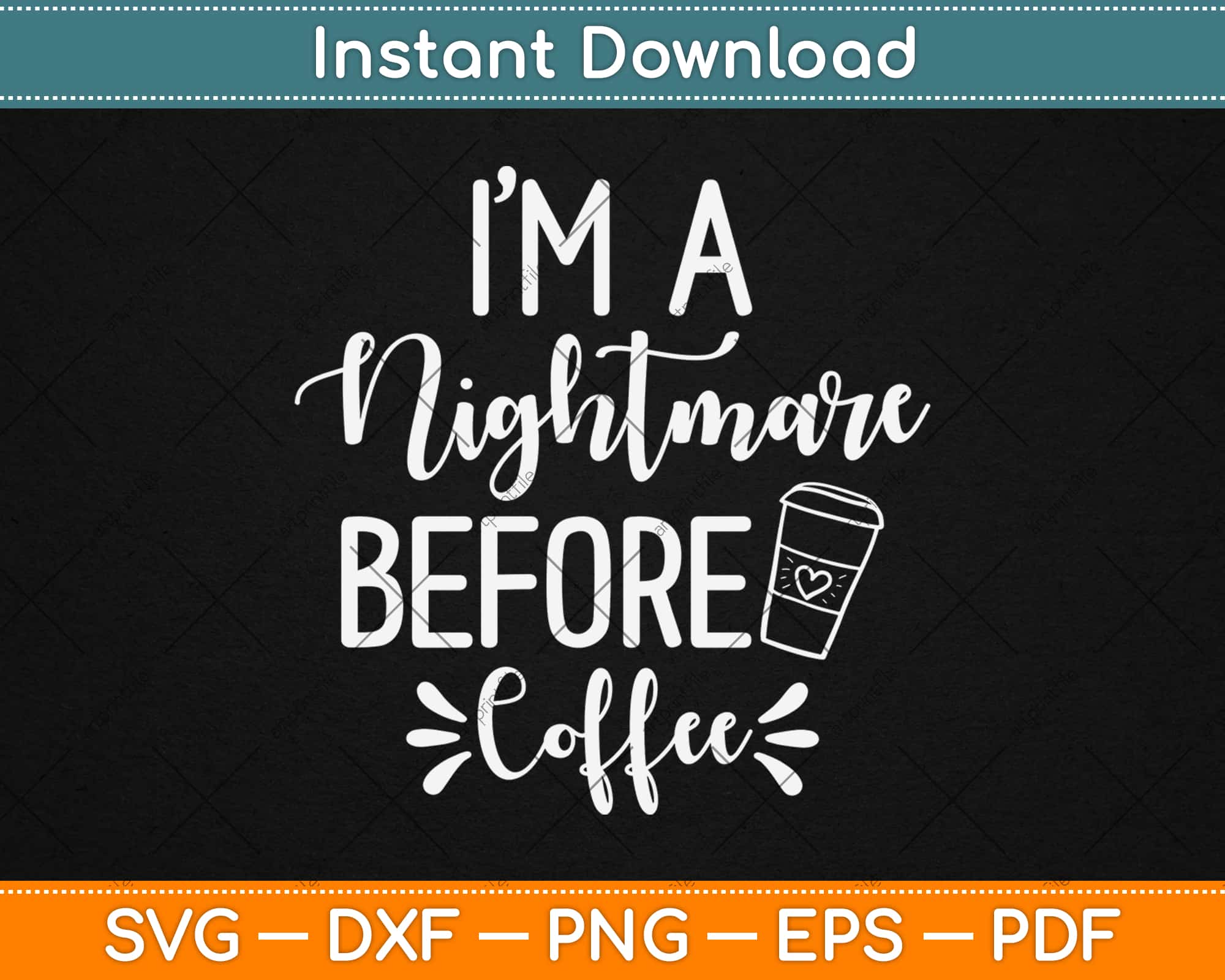 Free Free 107 Nightmare Before Coffee Svg Free SVG PNG EPS DXF File